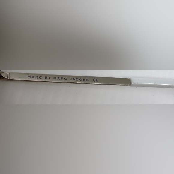 Marc By Marc Jacobs MMJ 221/S White Frameless Aviator Sunglasses - Picture 8 of 11